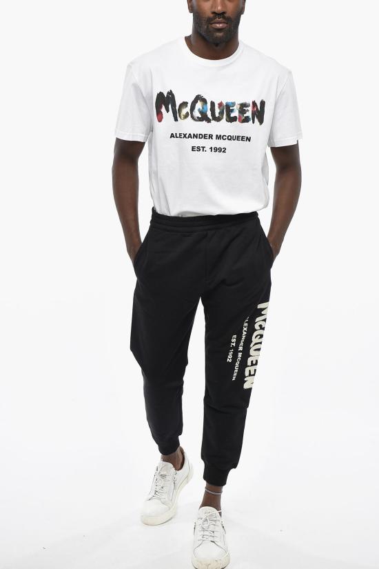  알렉산더 맥퀸 스트레이트 팬츠 688714 QSZ81 0901 29 Black - ALEXANDER MCQUEEN