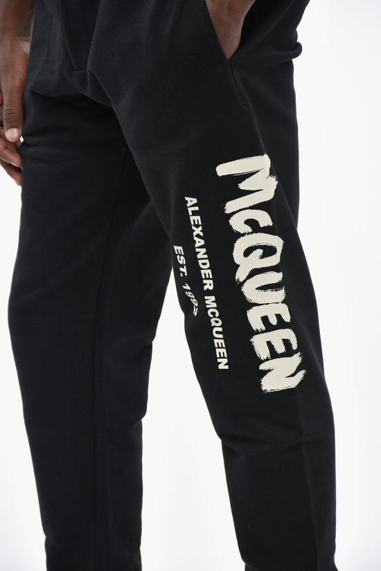  알렉산더 맥퀸 스트레이트 팬츠 688714 QSZ81 0901 29 Black - ALEXANDER MCQUEEN