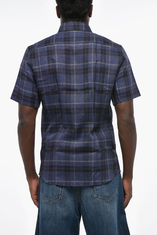  에르메네질도제냐 긴팔 셔츠 705170 ZCSF8 000 21 Blue - ERMENEGILDO ZEGNA