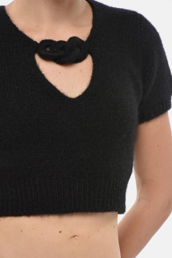  알렉산더 왕 스웨터 1KC4231013 0 001 28 Black - ALEXANDER WANG