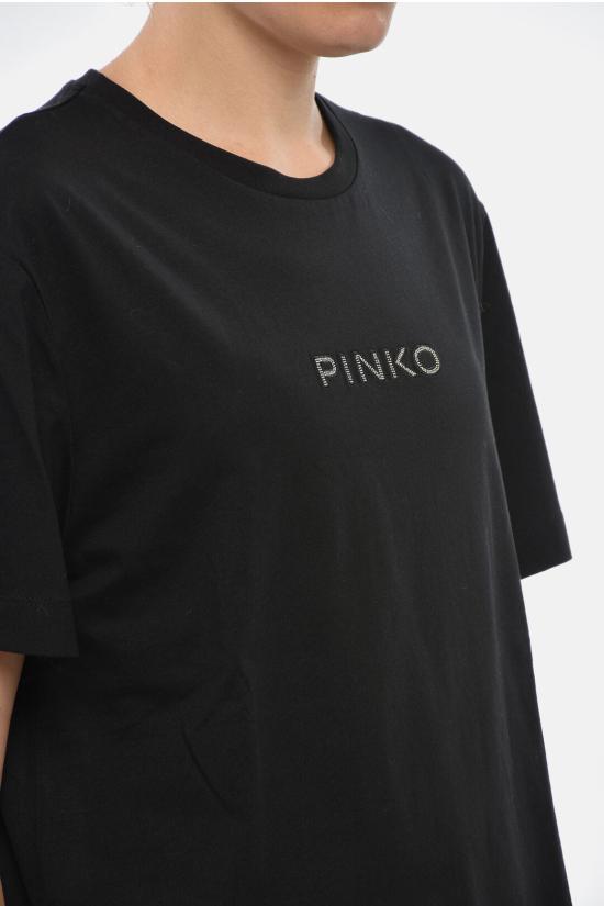  핑코 반팔 티셔츠 105526A2RMZ99 Black - PINKO