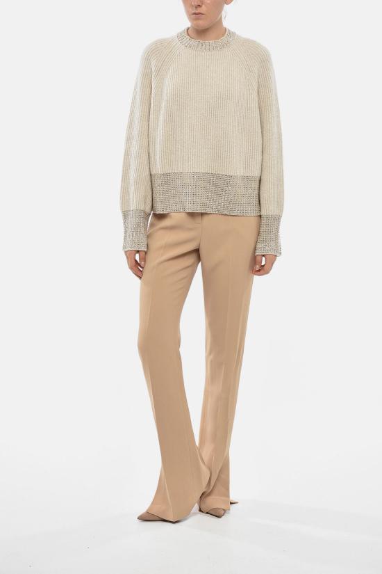  골든구스 스웨터 GWP01961 P001707 15609 30 Beige - GOLDEN GOOSE