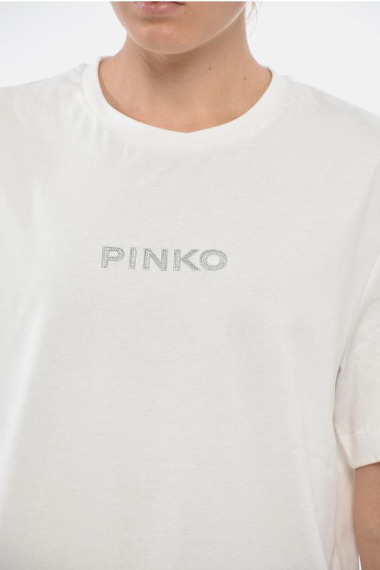  핑코 반팔 티셔츠 105526A2S1Z05 White - PINKO