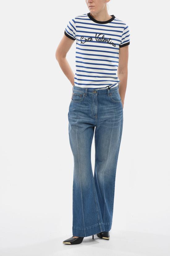  발렌티노 가라바니 데님 팬츠 7B3DD20N 9KH 558 Blue - VALENTINO GARAVANI