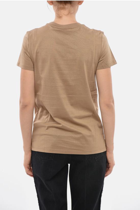  막스마라 반팔 티셔츠 TAVERNA 0 002 Brown - MAX MARA