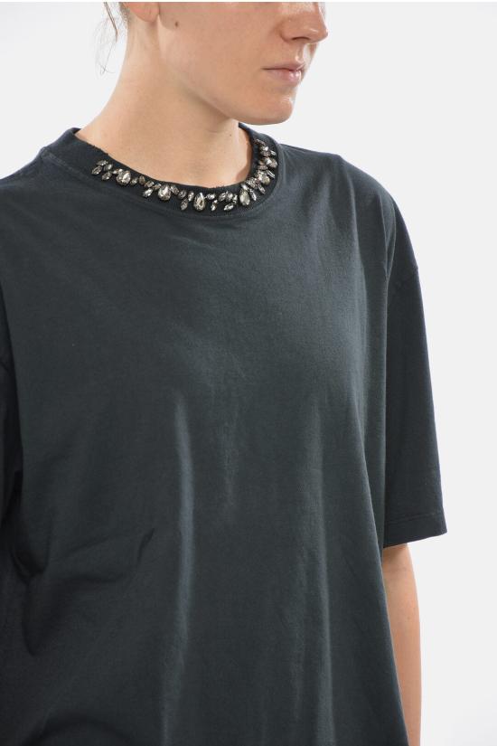  골든구스 반팔 티셔츠 GWP01874P00189790456 Black - GOLDEN GOOSE