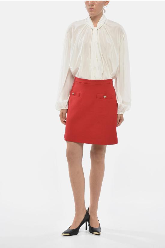  발렌티노 가라바니 숏 스커트 7B3RACM2 1CF R9M Red - VALENTINO GARAVANI
