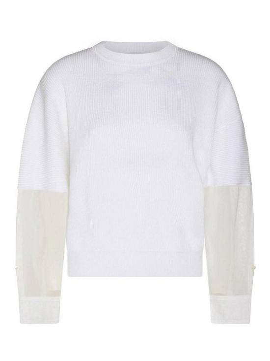  브루넬로 쿠치넬리 스웨터 i261790 WHITE