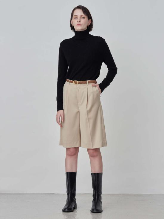  퓨어 캐시미어 엔와이씨 스웨터 퓨어캐시미어 NYC 캐시미어 터틀넥  블랙 - PURECASHMERE NYC