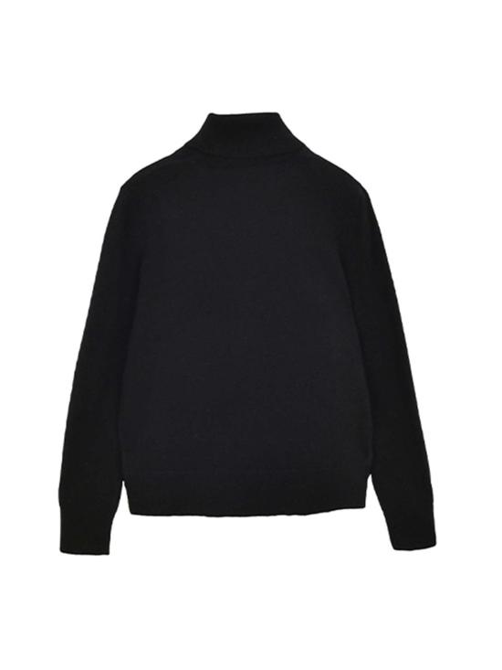  퓨어 캐시미어 엔와이씨 스웨터 퓨어캐시미어 NYC 캐시미어 터틀넥  블랙 - PURECASHMERE NYC