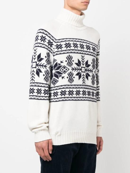  브루넬로 쿠치넬리 스웨터 i104355 WHITE - BRUNELLO CUCINELLI