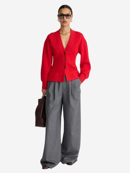 26FW 어피스 어파트 가디건 Apiece Apart Salina Cardigan Dragon Fruit - APIECE APART