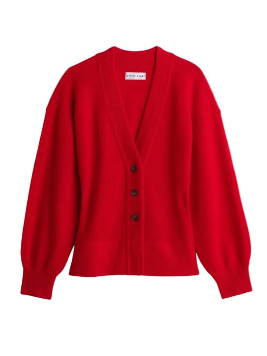 26FW 어피스 어파트 가디건 Apiece Apart Salina Cardigan Dragon Fruit
