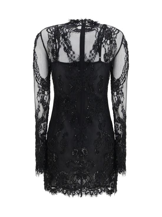 26FW 블루마린 원피스 RF6062J1616 22222 BLACK - BLUMARINE