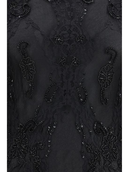 26FW 블루마린 원피스 RF6062J1616 22222 BLACK - BLUMARINE