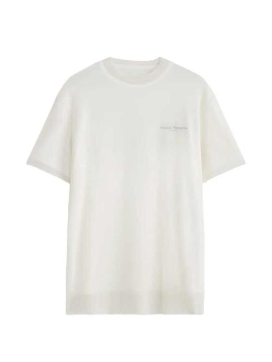 26FW 마르지엘라 반팔 티셔츠 S67GC0055M20274 101 OFF WHITE