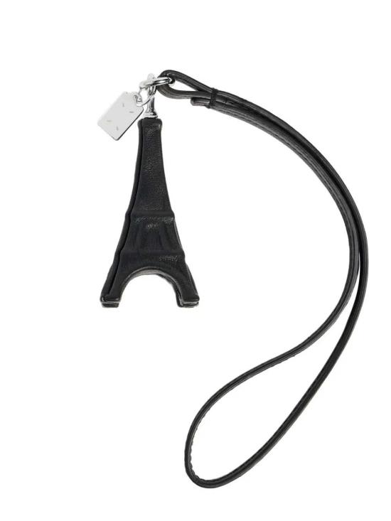 26FW 마르지엘라 키링 SA2UA0023P9639 HB723 BLACK POLISHED PALLADIUM