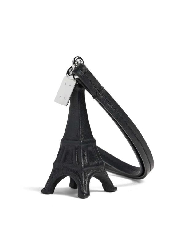 26FW 마르지엘라 키링 SA2UA0023P9639 HB723 BLACK POLISHED PALLADIUM - MAISON MARGIELA