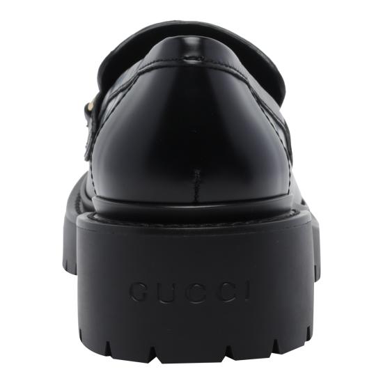 26FW 구찌 홀스빗 러그 솔 로퍼 A0067V AAGKV1000 BLACK - GUCCI