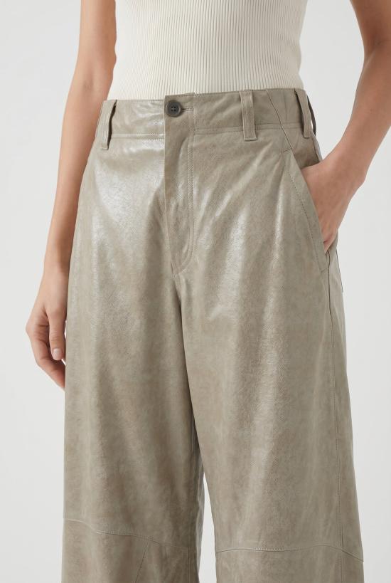  브루넬로 쿠치넬리 팬츠 i250355 KHAKI - BRUNELLO CUCINELLI