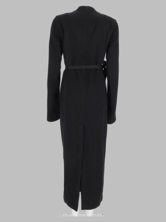26FW 릭 오웬스 트렌치 코트 RO02F5954 WBD09 BLACK - RICK OWENS