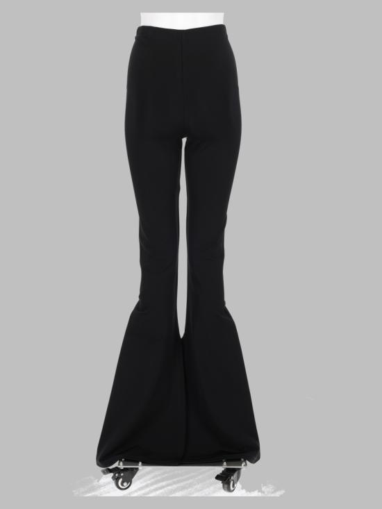 26FW 릭 오웬스 스트레이트 팬츠 LI02F2339 JCVS09 BLACK - RICK OWENS