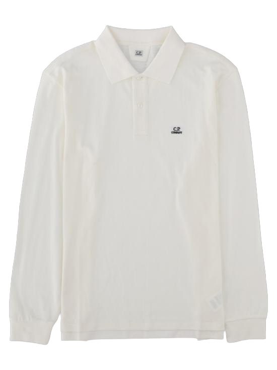 26FW 씨피 컴퍼니 폴로 티셔츠 21CMPL155A 005263W103 WHITE