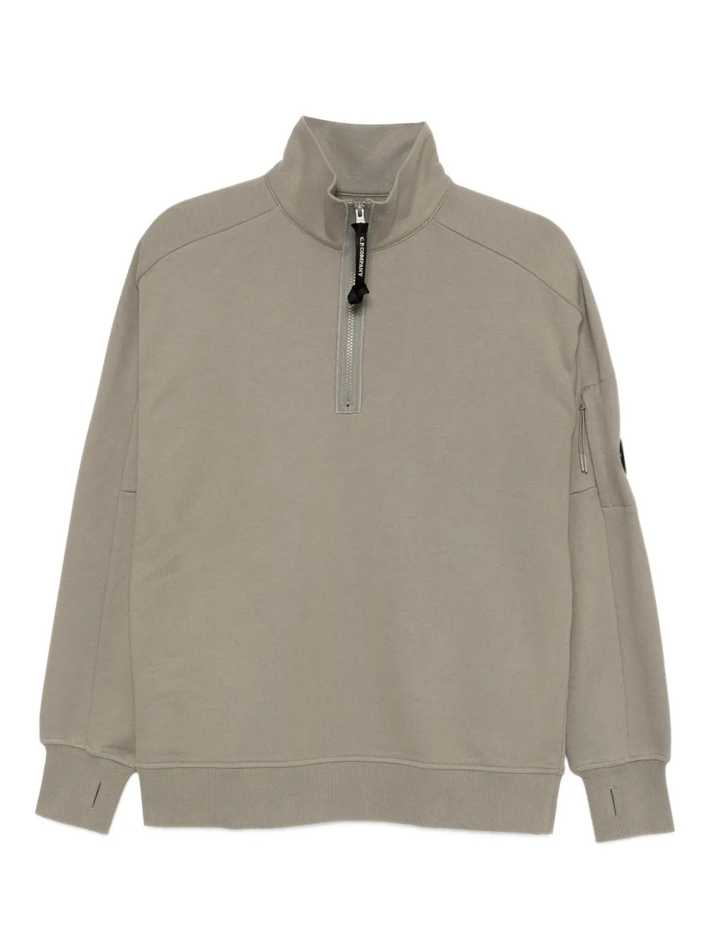 26FW 씨피 컴퍼니 집업 니트 21CMSS033A 005086W356 GREY
