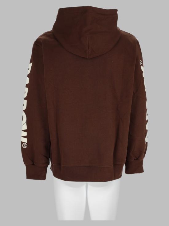 26FW 바로우 후드 티셔츠 F6BWUAHS012 1050 BROWN - BARROW