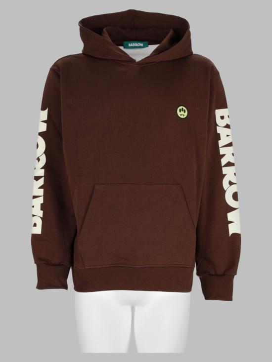 26FW 바로우 후드 티셔츠 F6BWUAHS012 1050 BROWN