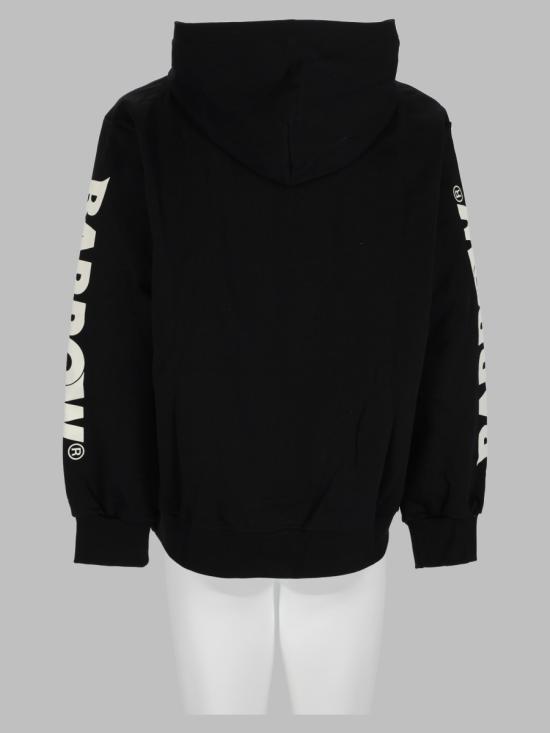 26FW 바로우 후드 티셔츠 F6BWUAHS012 110 BLACK - BARROW