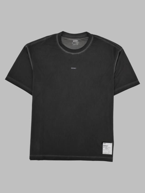 26FW 새티스파이 아우라라이트 티셔츠 11000 00D01 00D01 BLACK