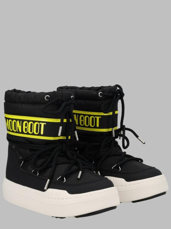 26FW [키즈] 문부츠 미들 부츠 80D3440020K N001 BLACK