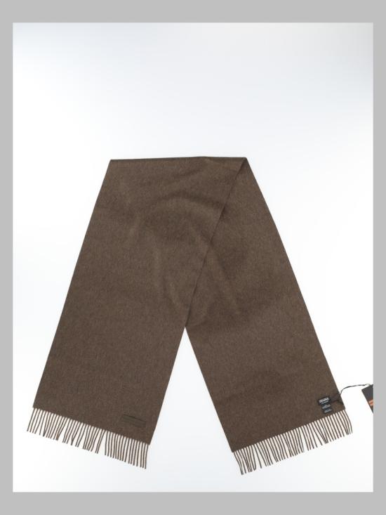26FW 에르메네질도제냐 머플러/스카프 Z4L41SA4 26NGN1 BROWN - ERMENEGILDO ZEGNA