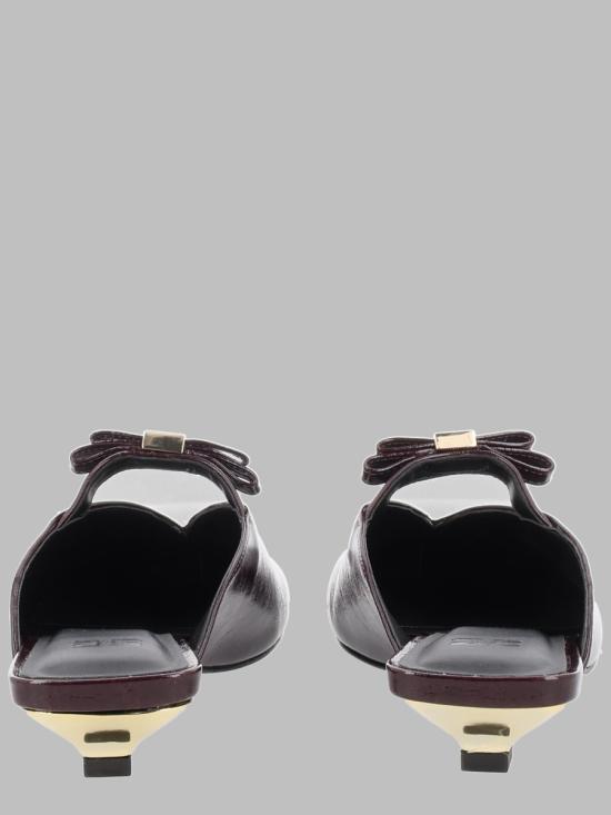 26FW 가니 플랫 슈즈 D1030025 ZWX DARK BROWN - GANNI