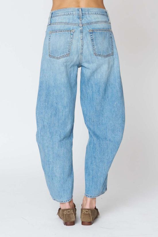  노엔드 데님 데님 팬츠 아바 플러터 슬링핏 진 도버 워시 - NOEND DENIM