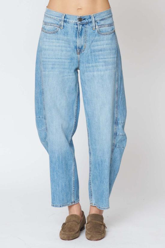  노엔드 데님 데님 팬츠 아바 플러터 슬링핏 진 도버 워시 - NOEND DENIM