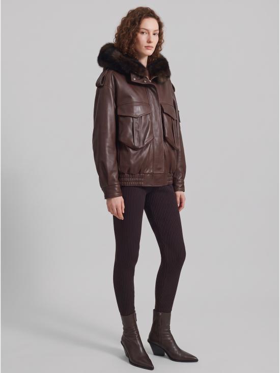 26FW 더프랭키샵 아우터 JAFS22732200 BROWN - THE FRANKIE SHOP