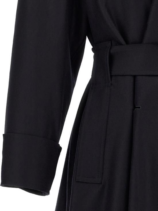26FW 이세이 미야케 트렌치 코트 IM68JA21315 Black - ISSEY MIYAKE