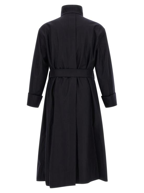 26FW 이세이 미야케 트렌치 코트 IM68JA21315 Black - ISSEY MIYAKE