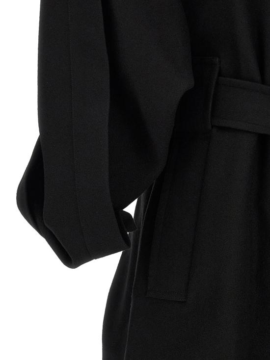 26FW 이세이 미야케 트렌치 코트 IM68FA05215 Black - ISSEY MIYAKE