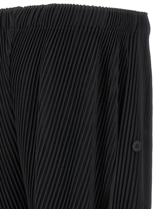26FW 옴므 플리세 이세이 미야케 스트레이트 팬츠 HP68JF21215 Black - HOMME PLISSE' ISSEY MIYAKE
