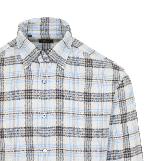 26FW 브리오니 긴팔 셔츠 SCAY0L OE027 9948 SHELL BLUETTE - BRIONI