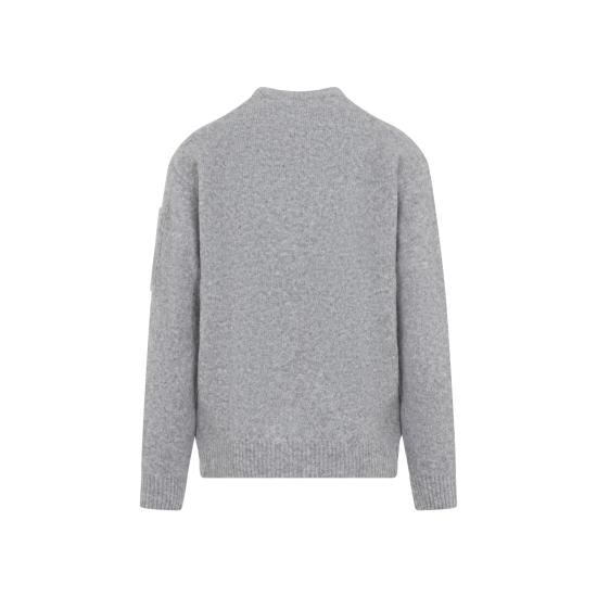26FW 씨피 컴퍼니 스웨터 21CMKN262A 110509A M96 ROCK MELANGE - C.P. COMPANY