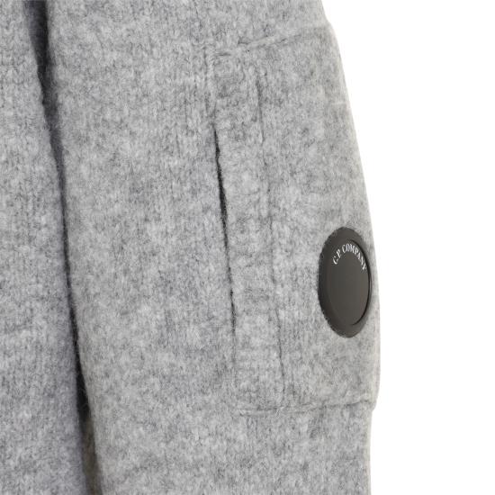 26FW 씨피 컴퍼니 스웨터 21CMKN262A 110509A M96 ROCK MELANGE - C.P. COMPANY