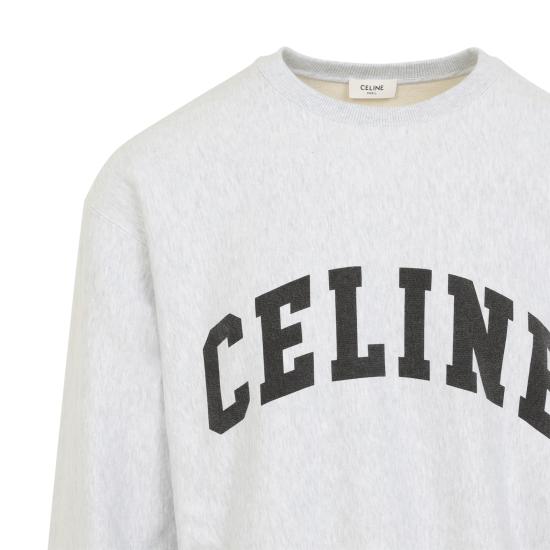 26FW 셀린느 루즈 스웨트셔츠 2Y11D1233 10PB PALE GREY BLACK - CELINE