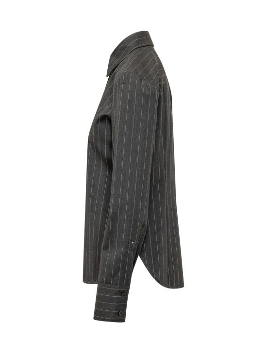 26FW 스포트막스 셔츠 2622196043600 002 GRIGIO MELANGE - SPORTMAX