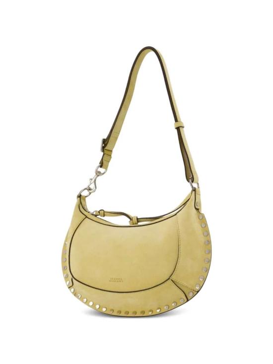 26FW 이자벨마랑 오스칸 문 스웨이드 카프스킨 레더 숄더백 PP0003FAA3C32M 10ST STRAW - ISABEL MARANT