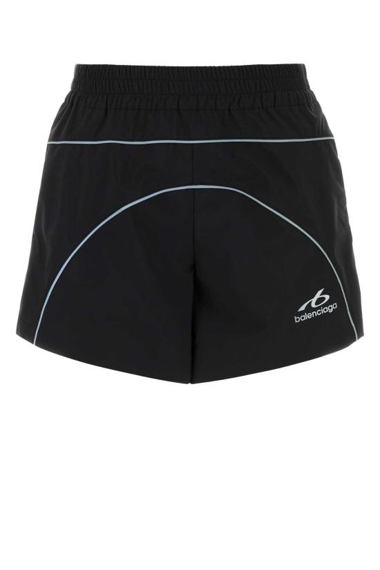 26FW 발렌시아가 테크웨어 트랙수트 쇼츠 A002BCTUO41 1000 BLACK