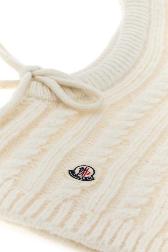 26FW 몽클레어 케이블 니트 바라클라바 L20933G00027N0403 034 CREAM - MONCLER